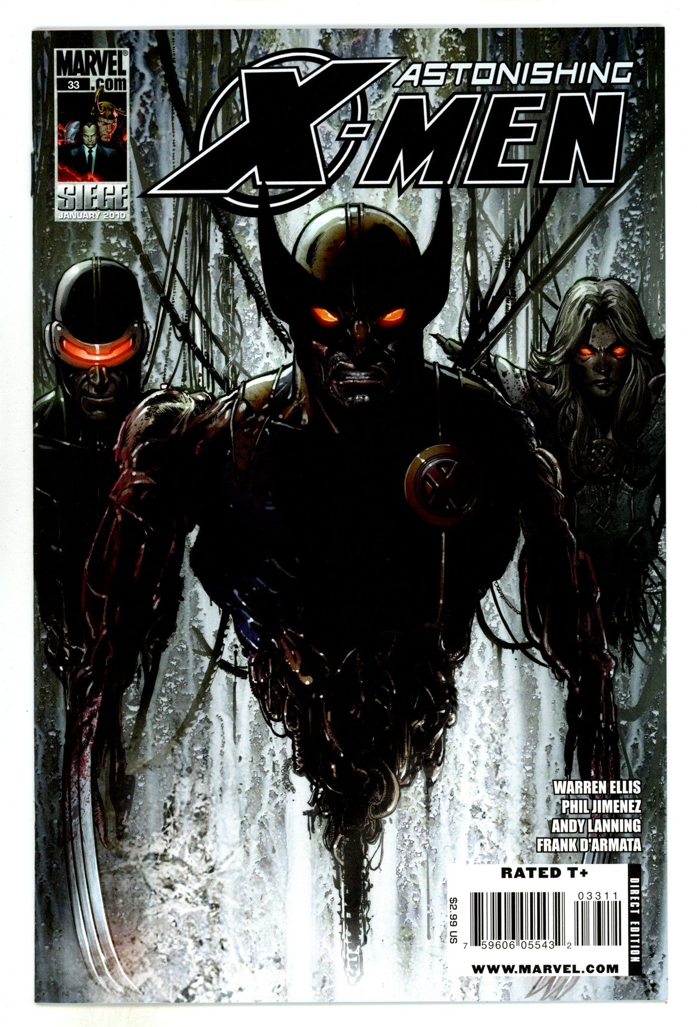 Astonishing X-Men Vol 3 33  High Grade  (2010)  