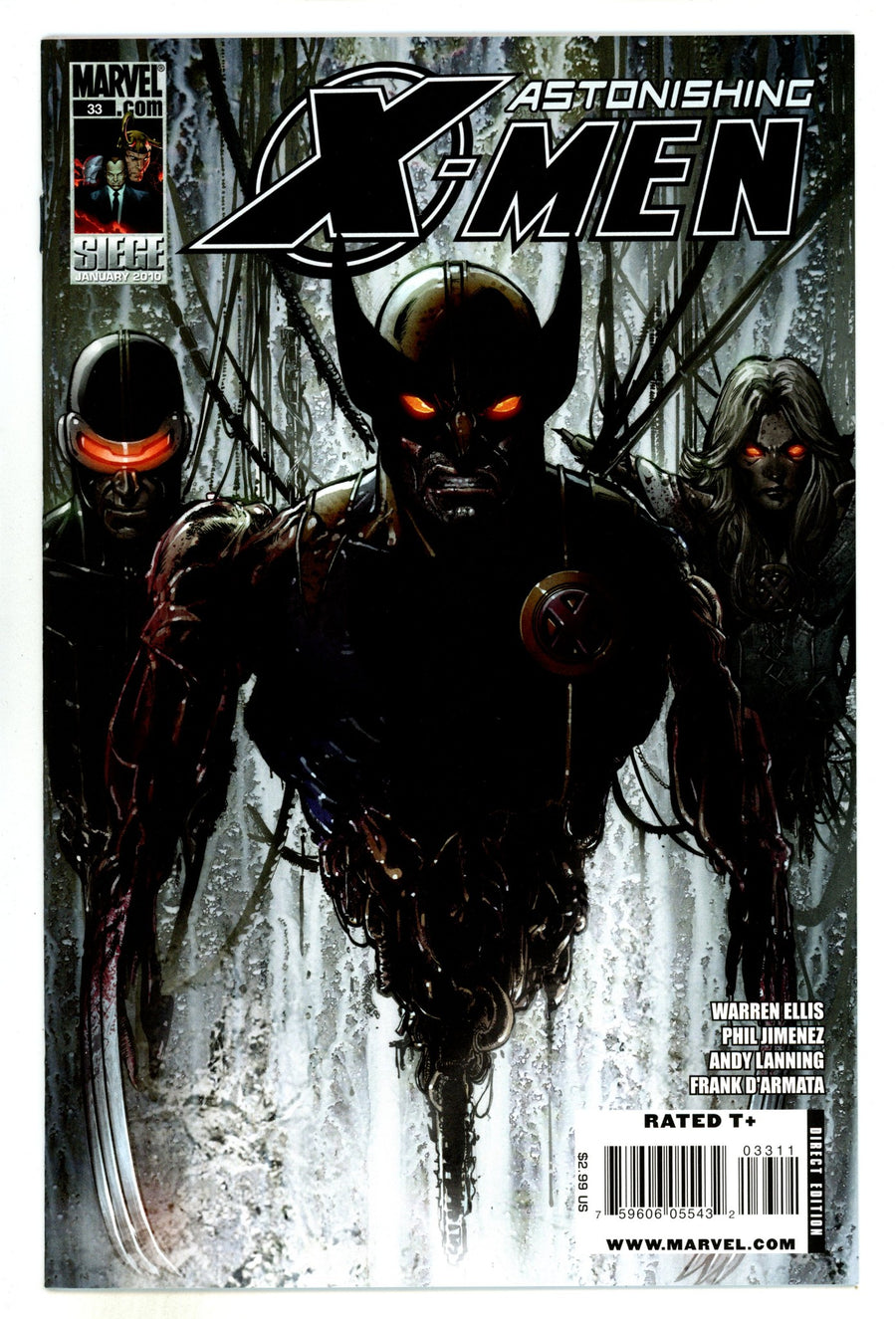 Astonishing X-Men Vol 3 33  High Grade  (2010)  