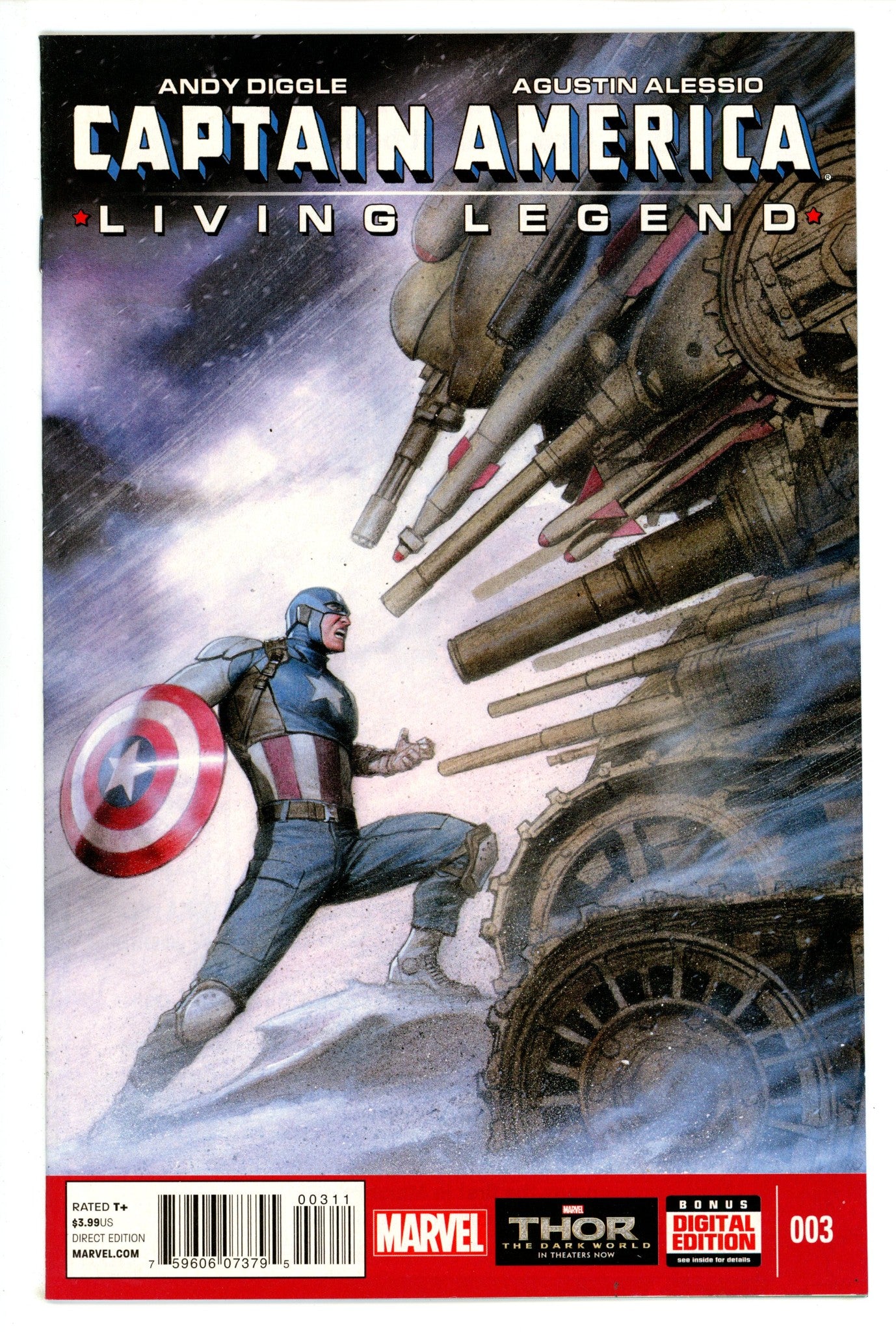 Captain America: Living Legend 3 High Grade (2014) 