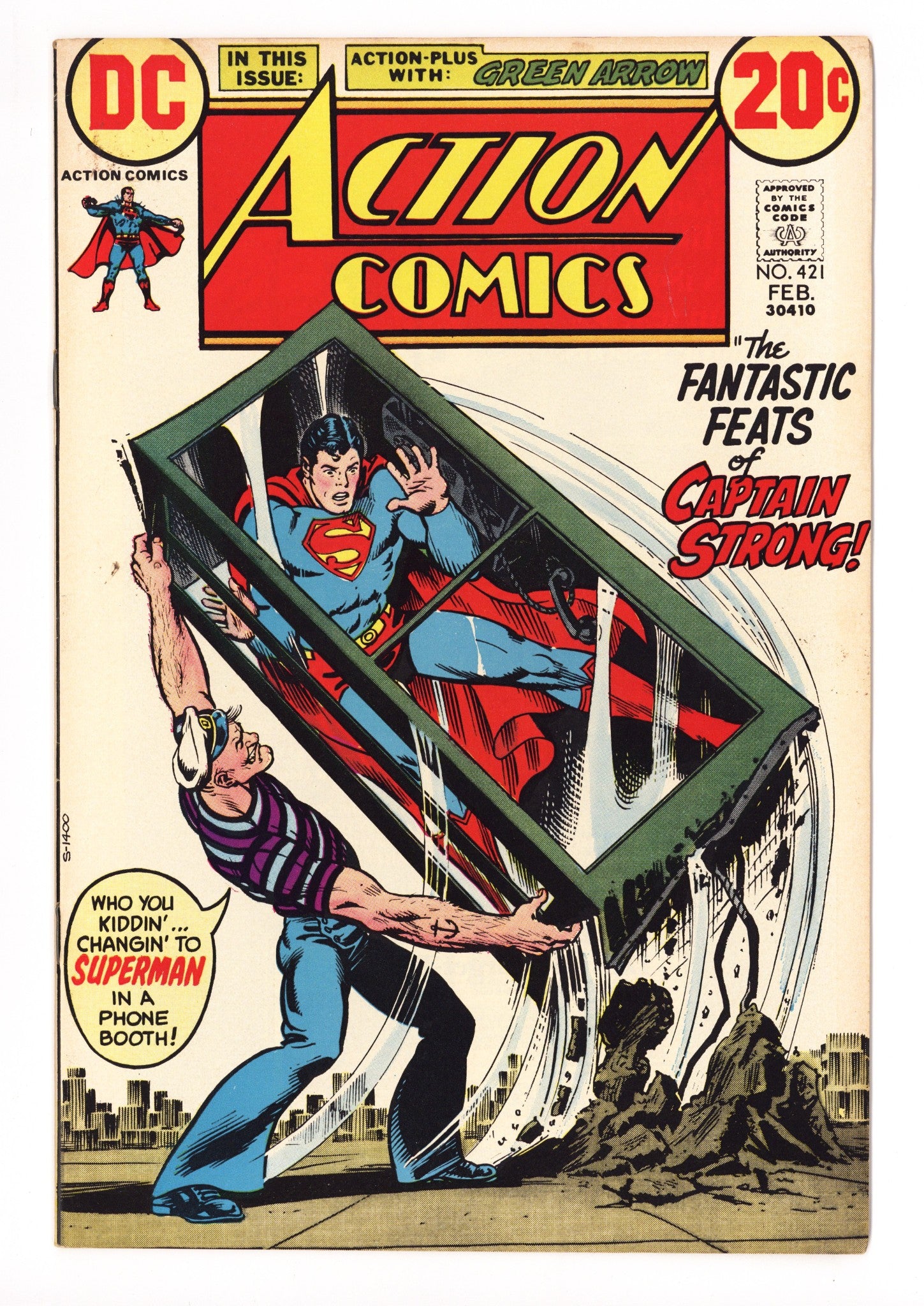 Action Comics Vol 1 421 FN/VF (7.0) (1973) 