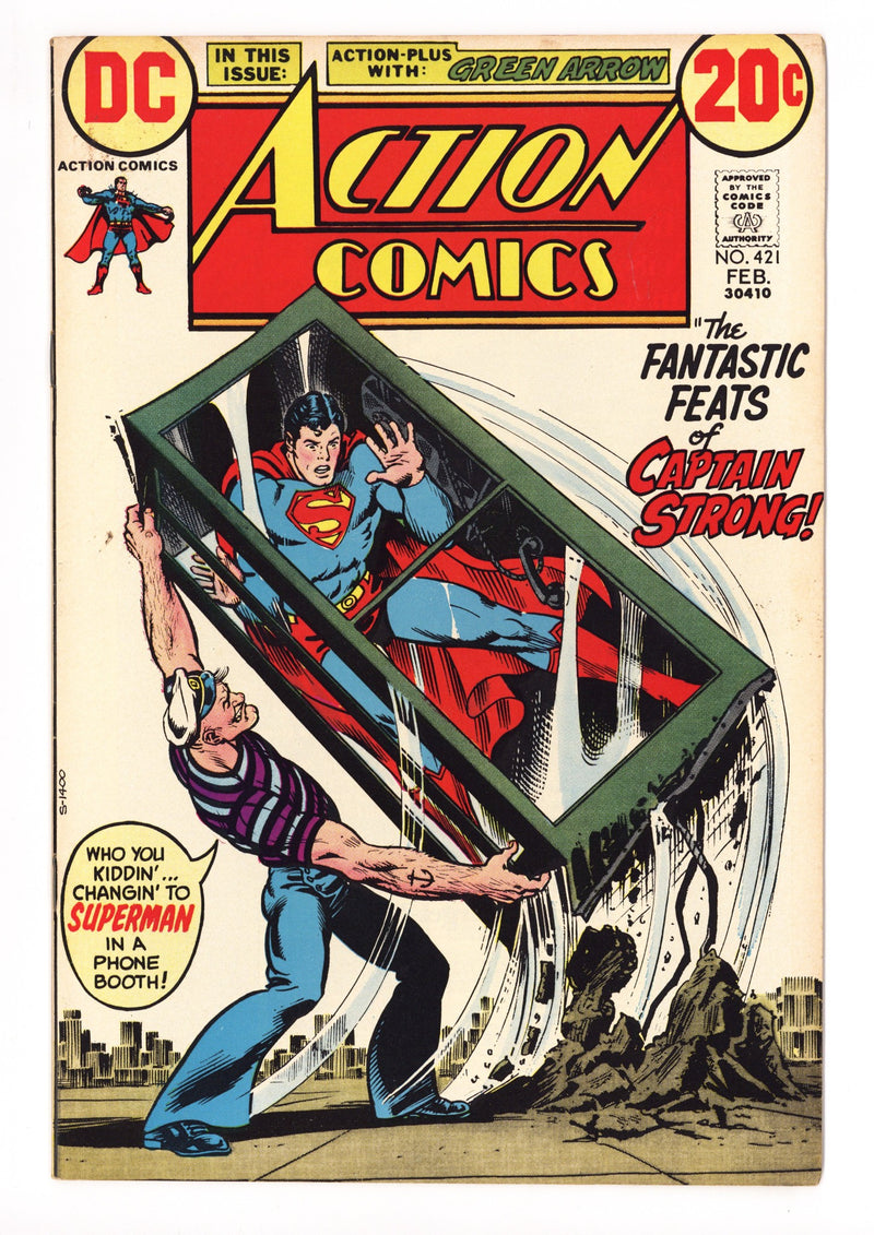 Action Comics Vol 1 421 FN/VF (7.0) (1973) 