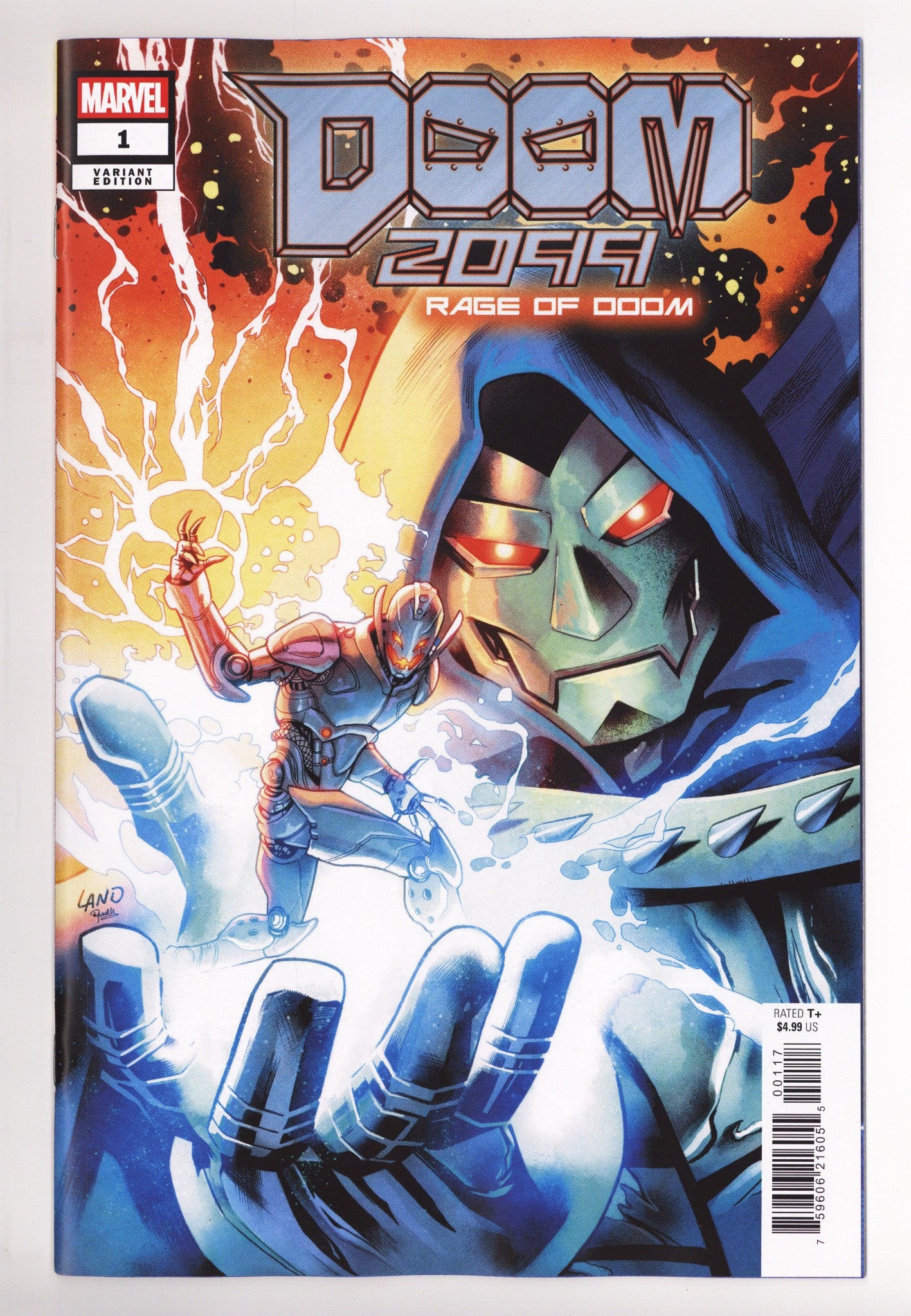 Doom 2099: Rage Of Doom  1 Land  Incentive NM   (2026)