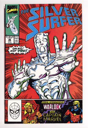 Silver Surfer Vol 3 36 Mid Grade (1990)