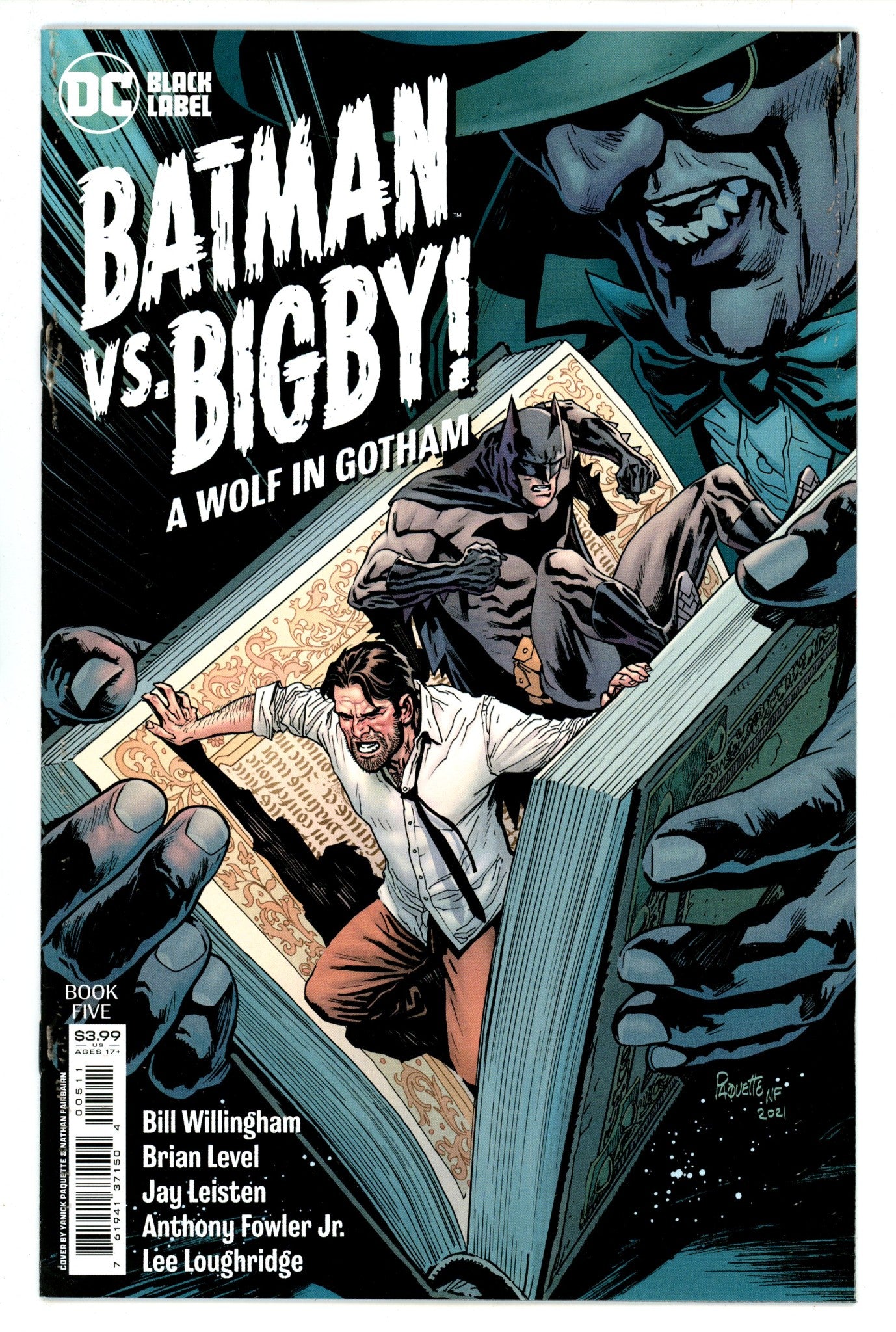 Batman vs. Bigby! A Wolf in Gotham 5 High Grade (2022) 