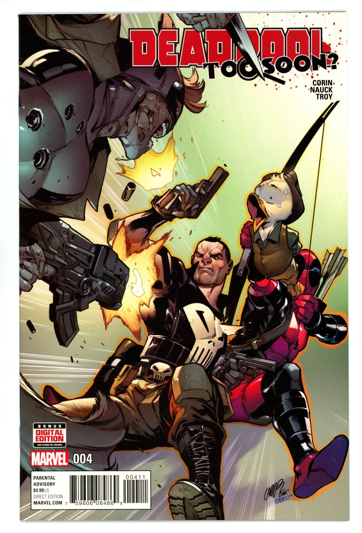 Deadpool: Too Soon 4 High Grade (2017) 