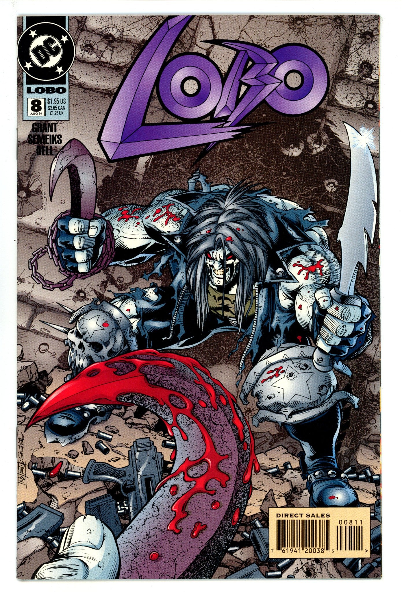 Lobo Vol 2 8 High Grade (1994) 