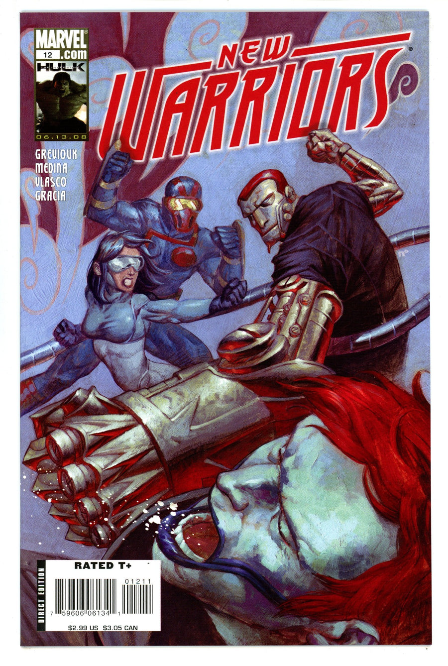 New Warriors Vol 4 12 High Grade (2008) 