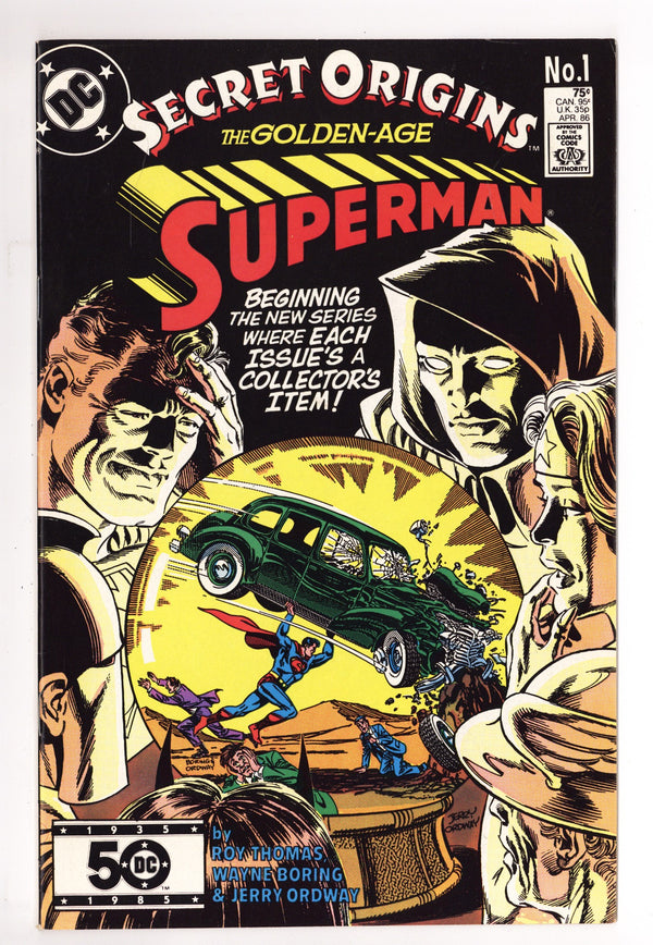 Secret Origins Vol 3 1 Mid Grade (1986)