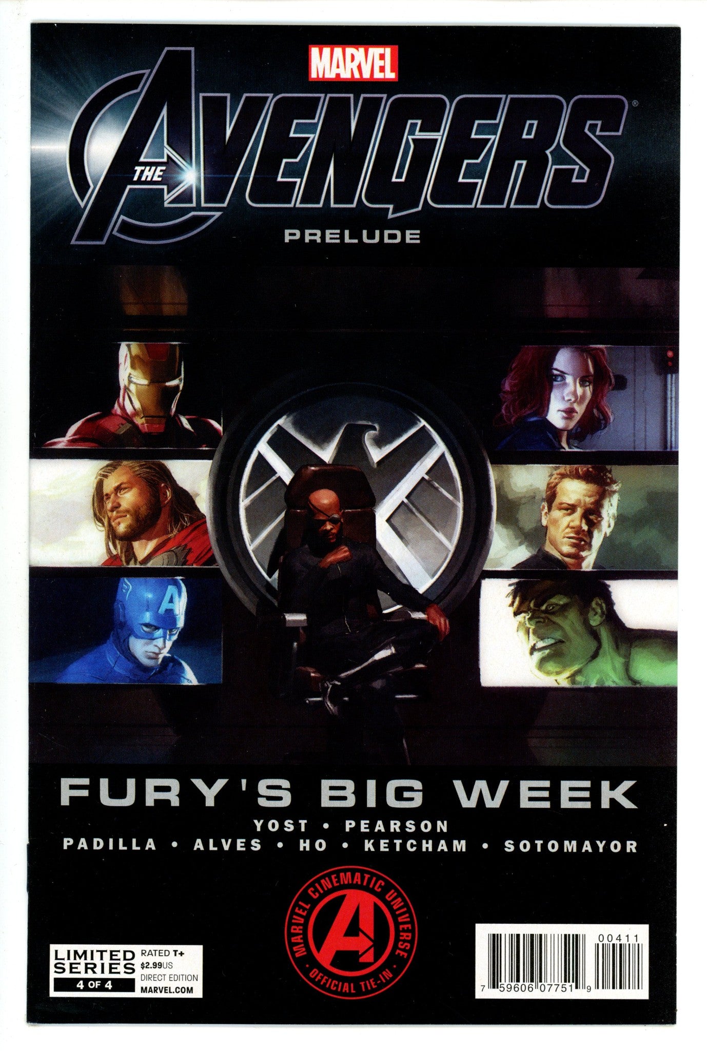 Marvel's the Avengers Prelude: Fury's Big Week 4 High Grade (2012) 