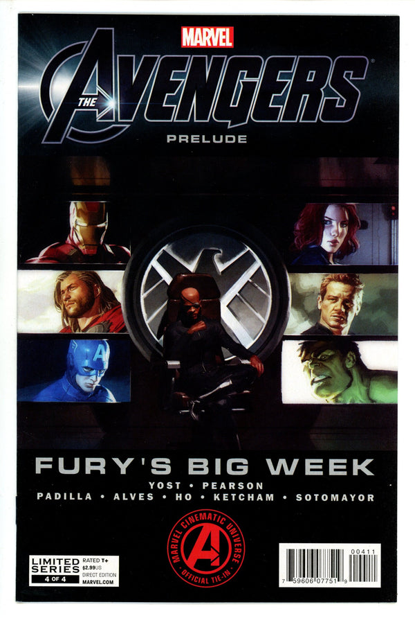 Marvel's the Avengers Prelude: Fury's Big Week 4 High Grade (2012)