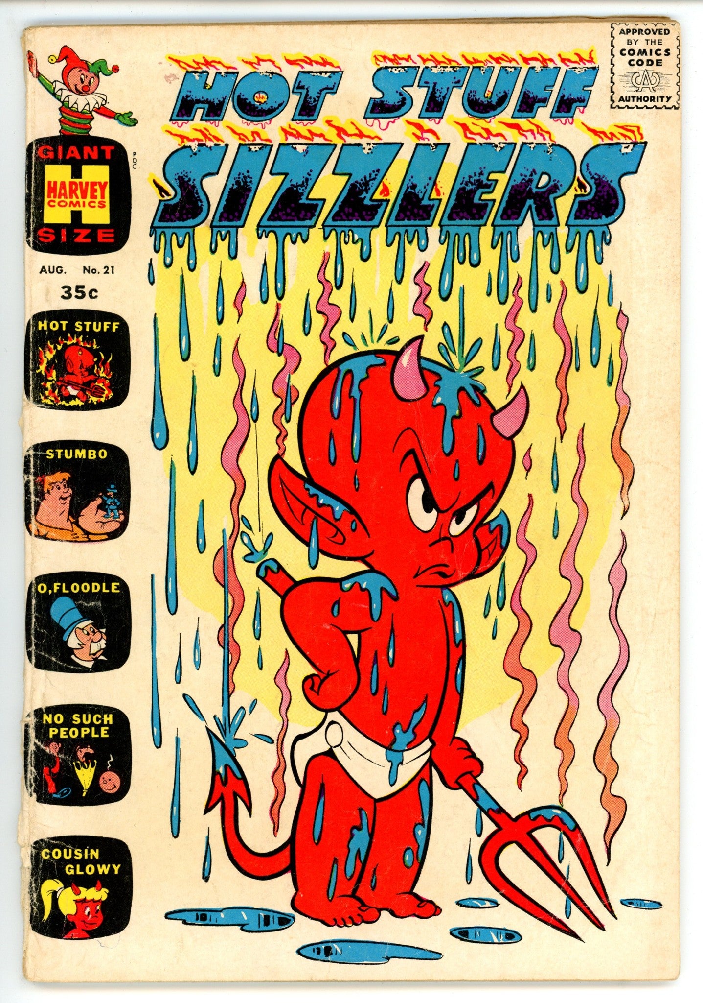 Hot Stuff Sizzlers 21 GD/VG (3.0) (1965) Canadian Price Variant 