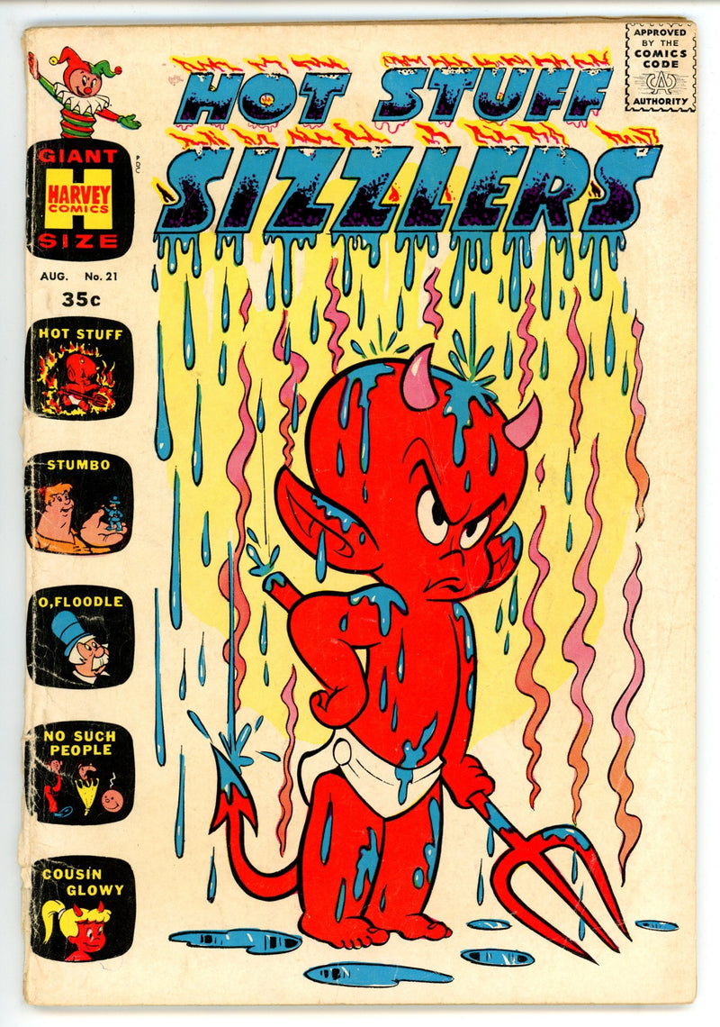 Hot Stuff Sizzlers 21 GD/VG (3.0) (1965) Canadian Price Variant 