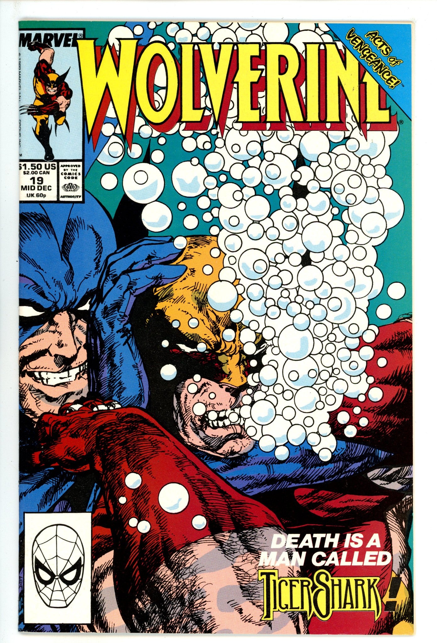 Wolverine Vol 2 19 High Grade (1989) 