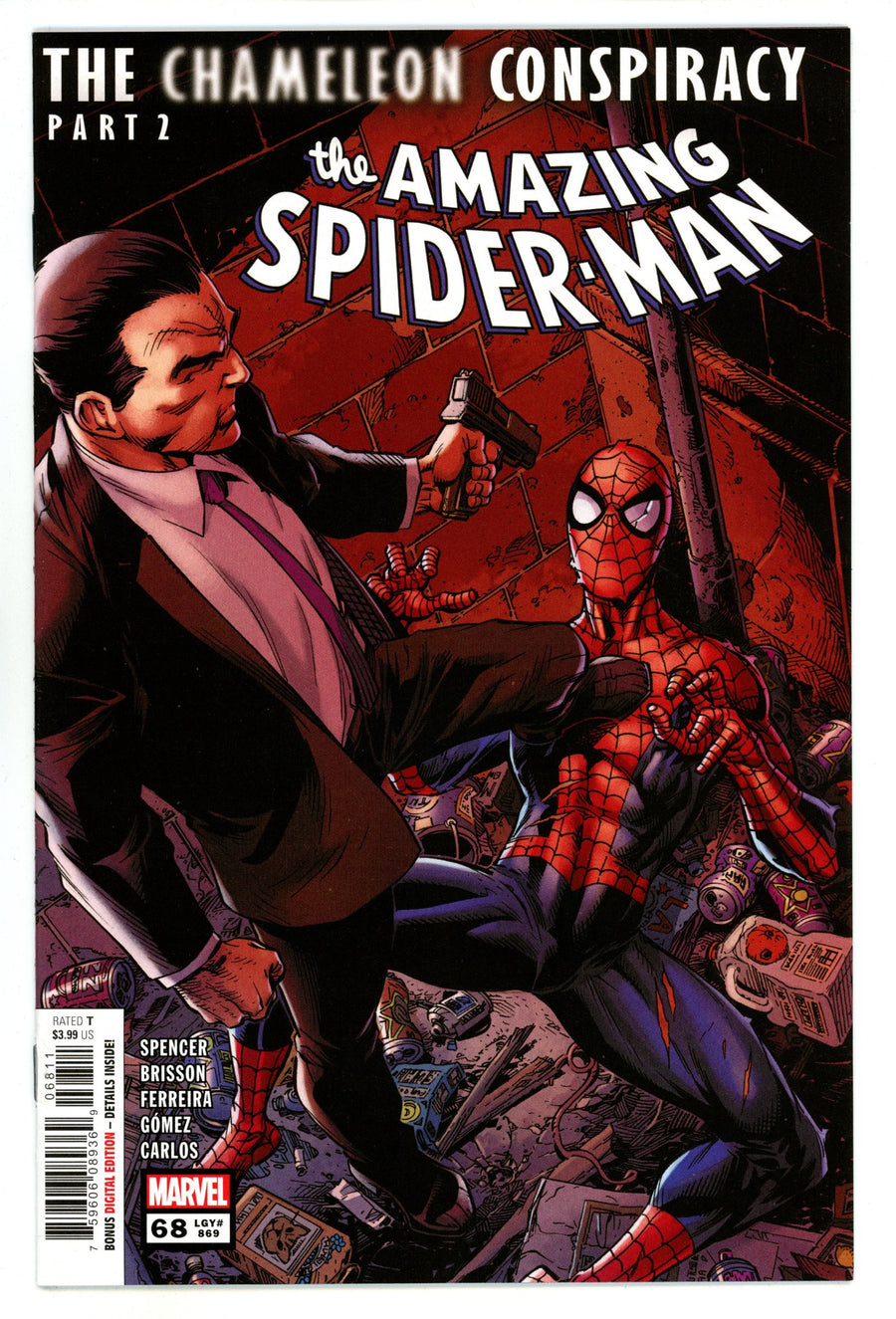 Amazing Spider-Man Vol 5 68 (869)  High Grade  (2021)  