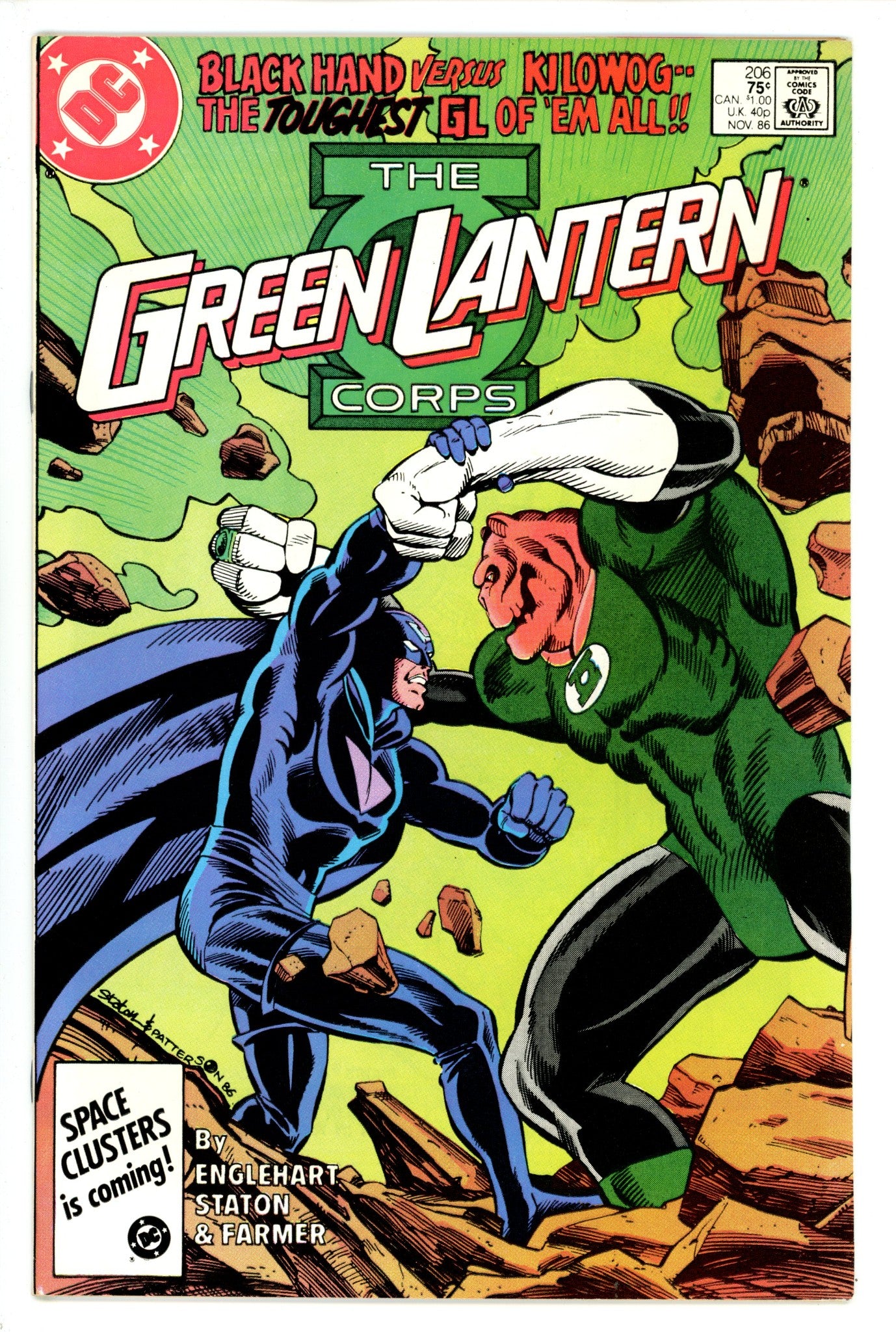 The Green Lantern Corps Vol 2 206 High Grade (1986) 