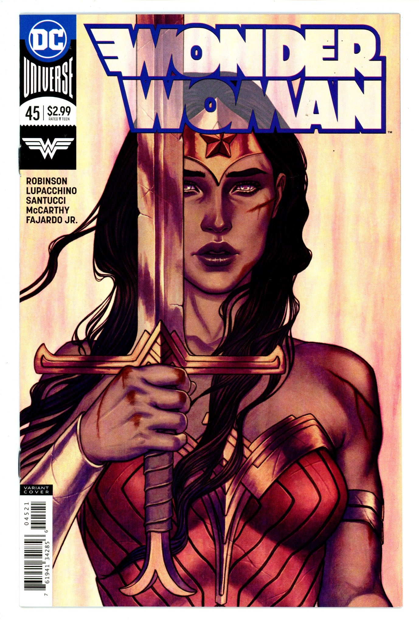 Wonder Woman Vol 5 45 High Grade (2018) Frison Variant 