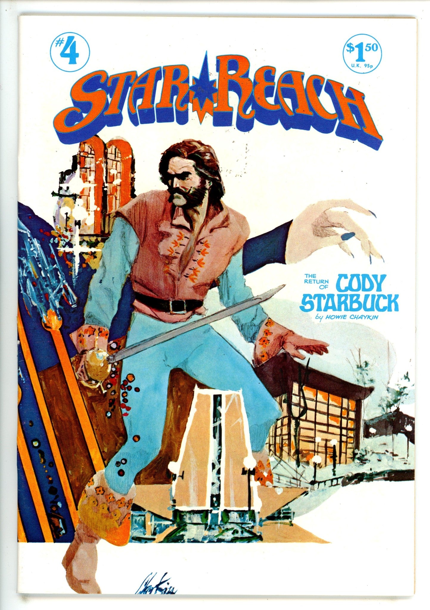 Star Reach 4 2Nd Print FN+ (1978)