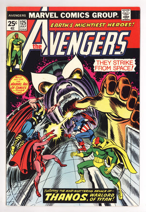 The Avengers Vol 1 125 VF (8.0) (1974)