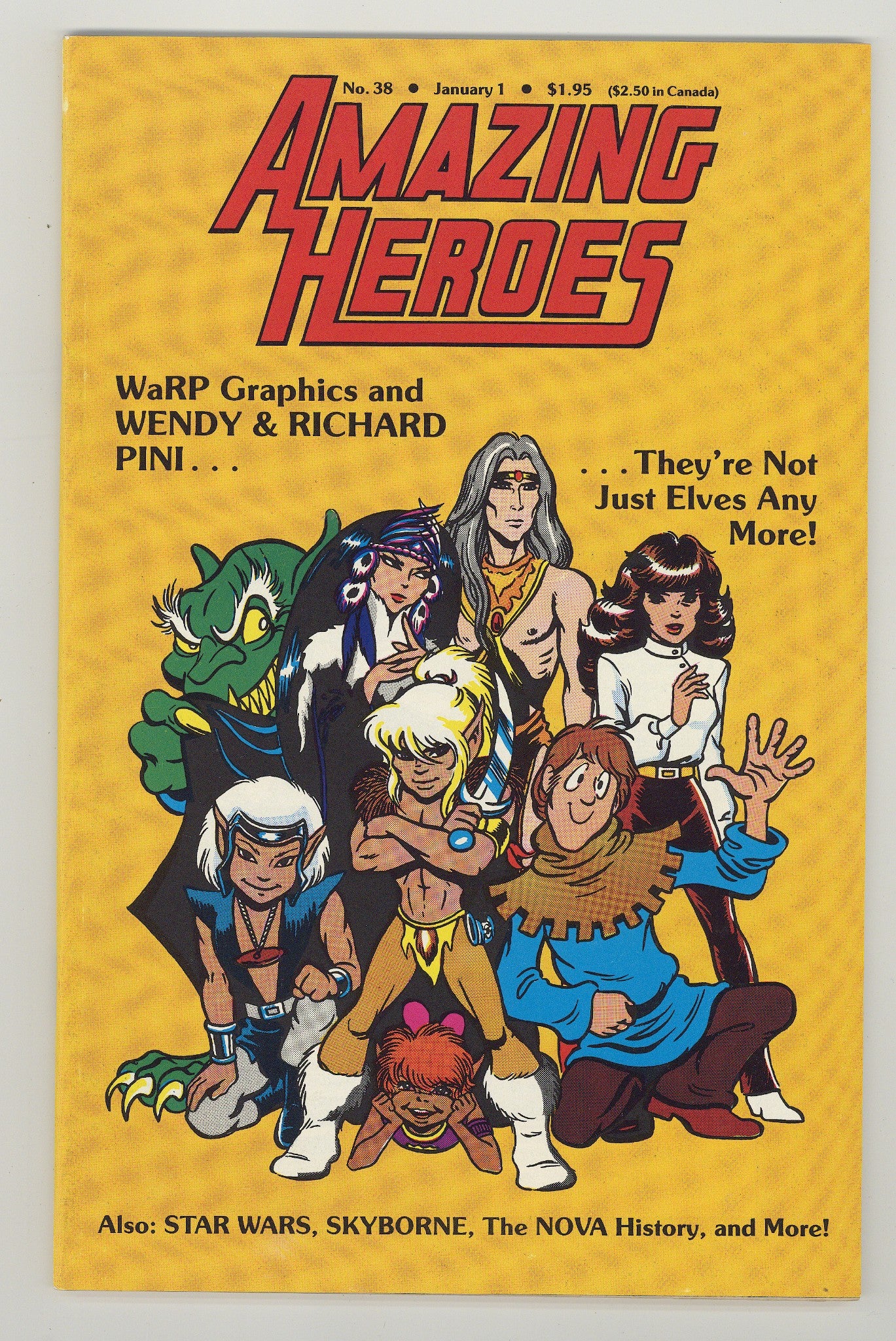 Amazing Heroes 38 Mid Grade (1984) 