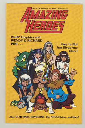 Amazing Heroes 38 Mid Grade (1984) 
