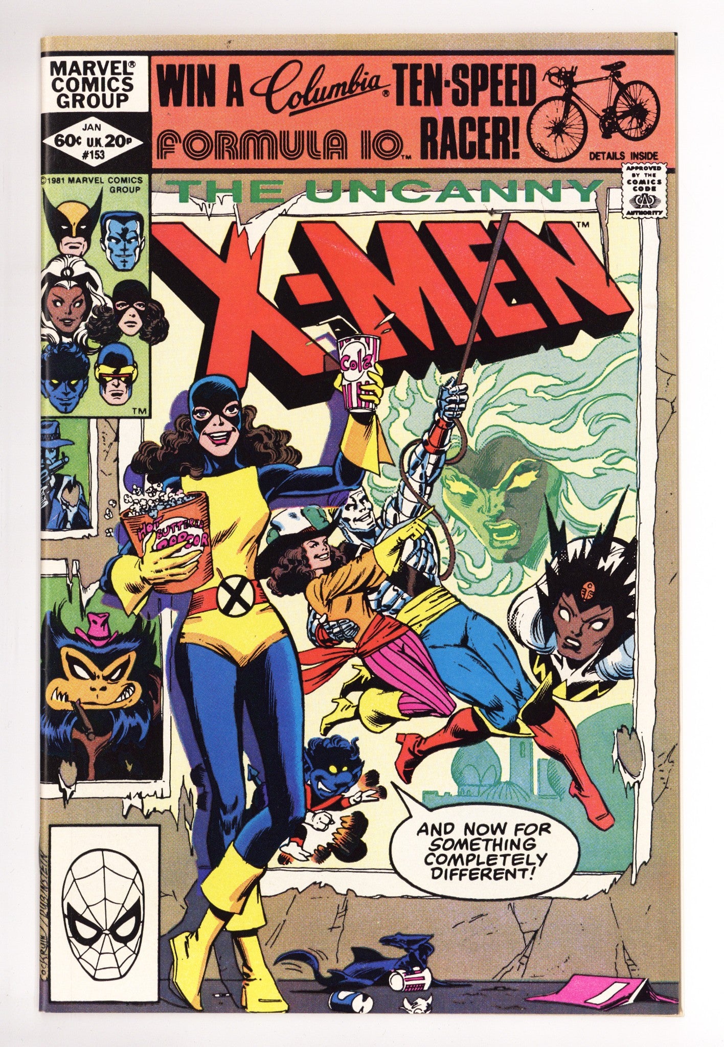 The Uncanny X-Men Vol 1 153 NM- (9.2) (1982) 
