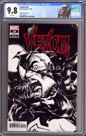 Venom Vol 4 28 (193) CGC 9.8 (NM/M) (2020) Stegman Sketch Incentive Variant