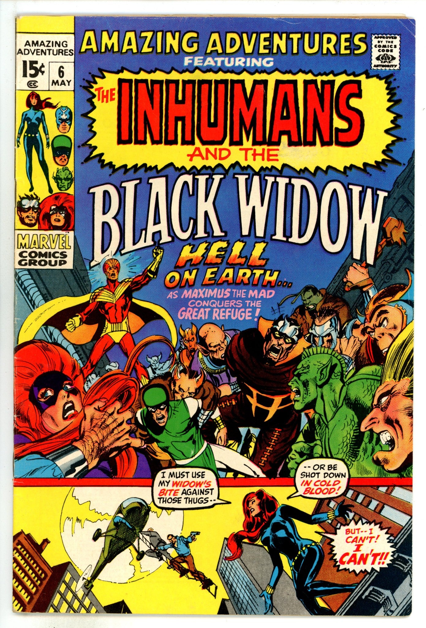 Amazing Adventures Vol 2 6 VG/FN (5.0) (1971) 