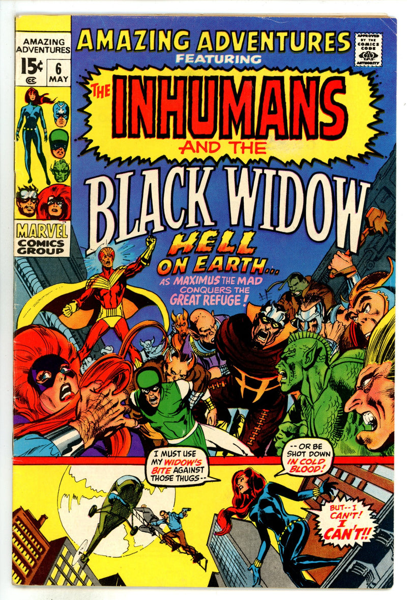 Amazing Adventures Vol 2 6 VG/FN (5.0) (1971) 