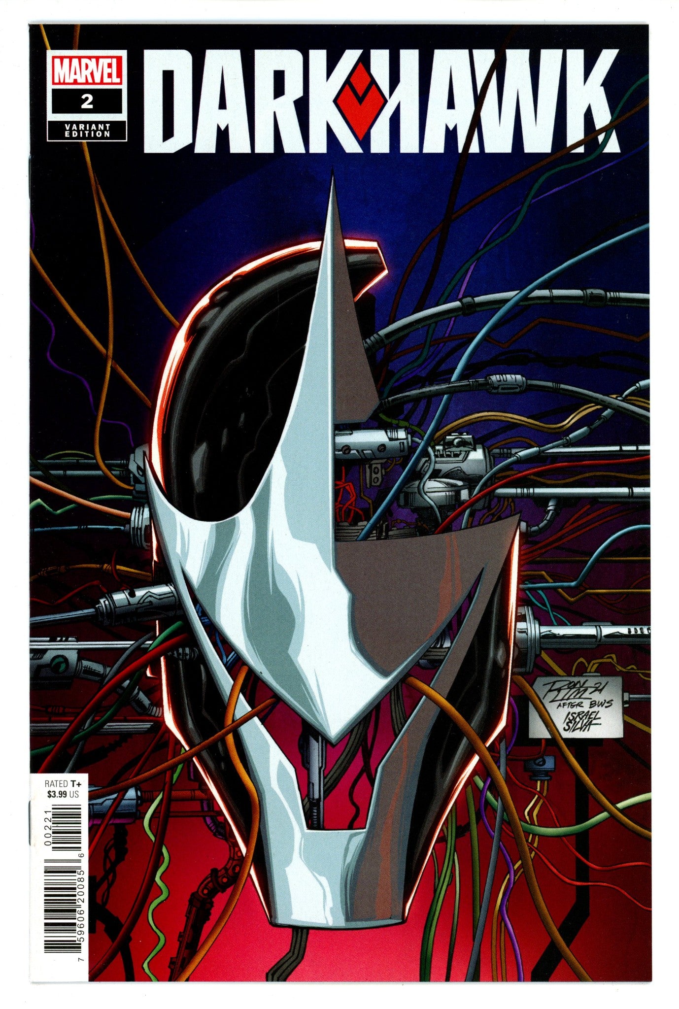 Darkhawk Vol 2 2 High Grade (2021) Lim Variant 