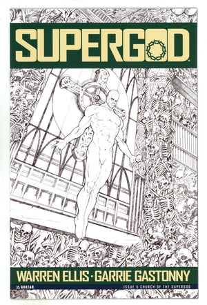 Warren Ellis' Supergod 5 High Grade (2010) Church Variant