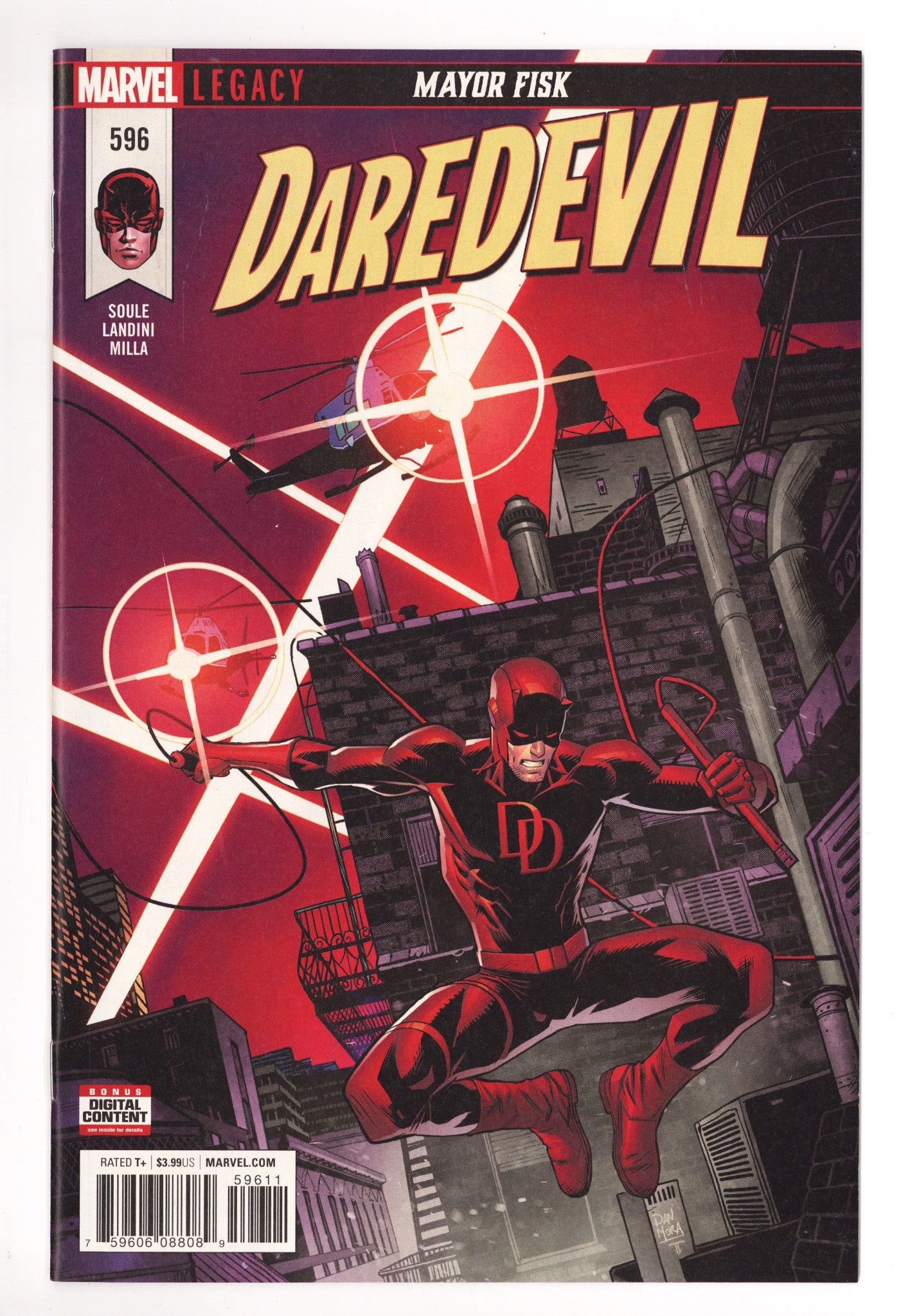 Daredevil Vol 5 596 High Grade (2018) 