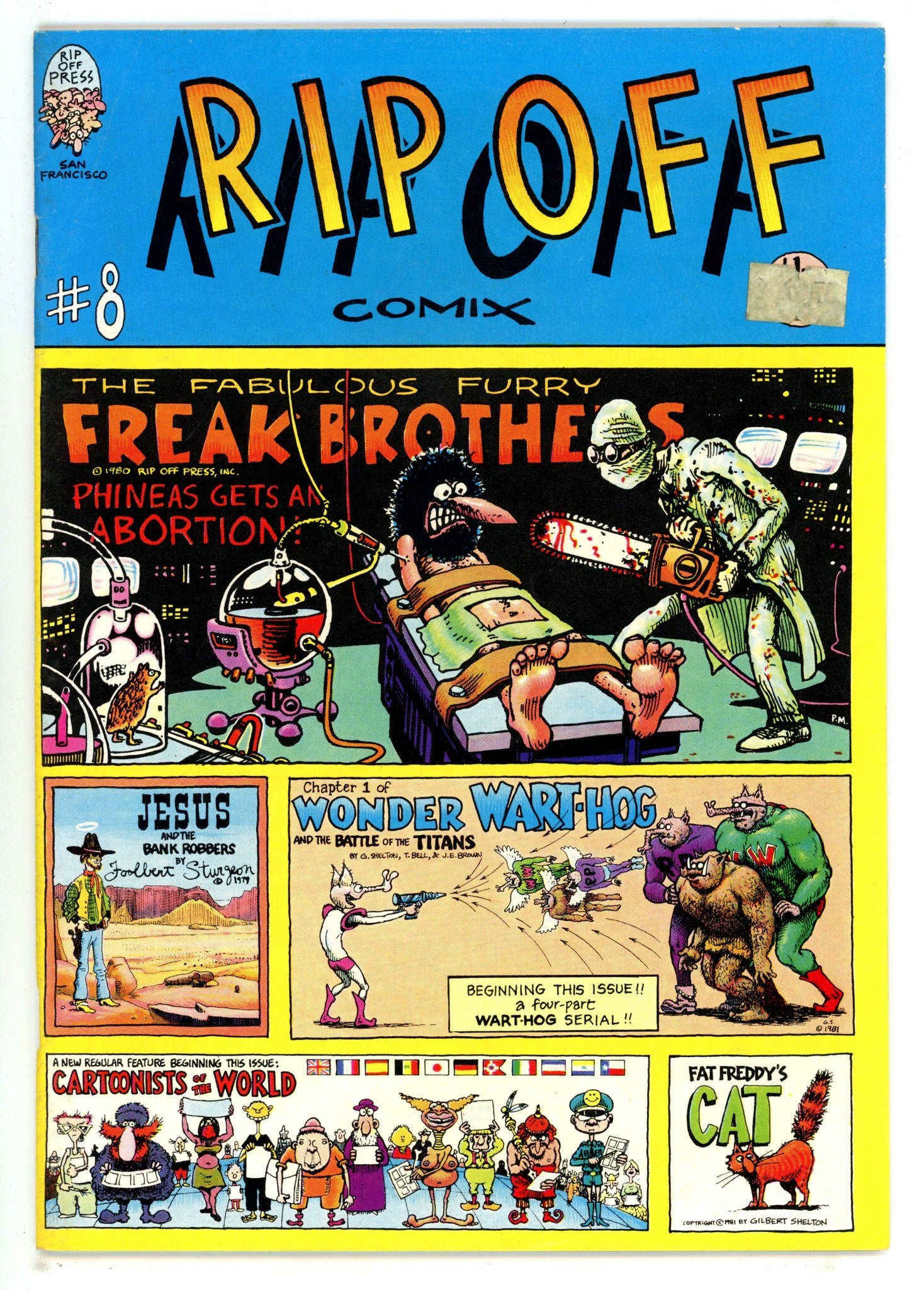 Rip Off Comix   8  Mid Grade   (1981)        