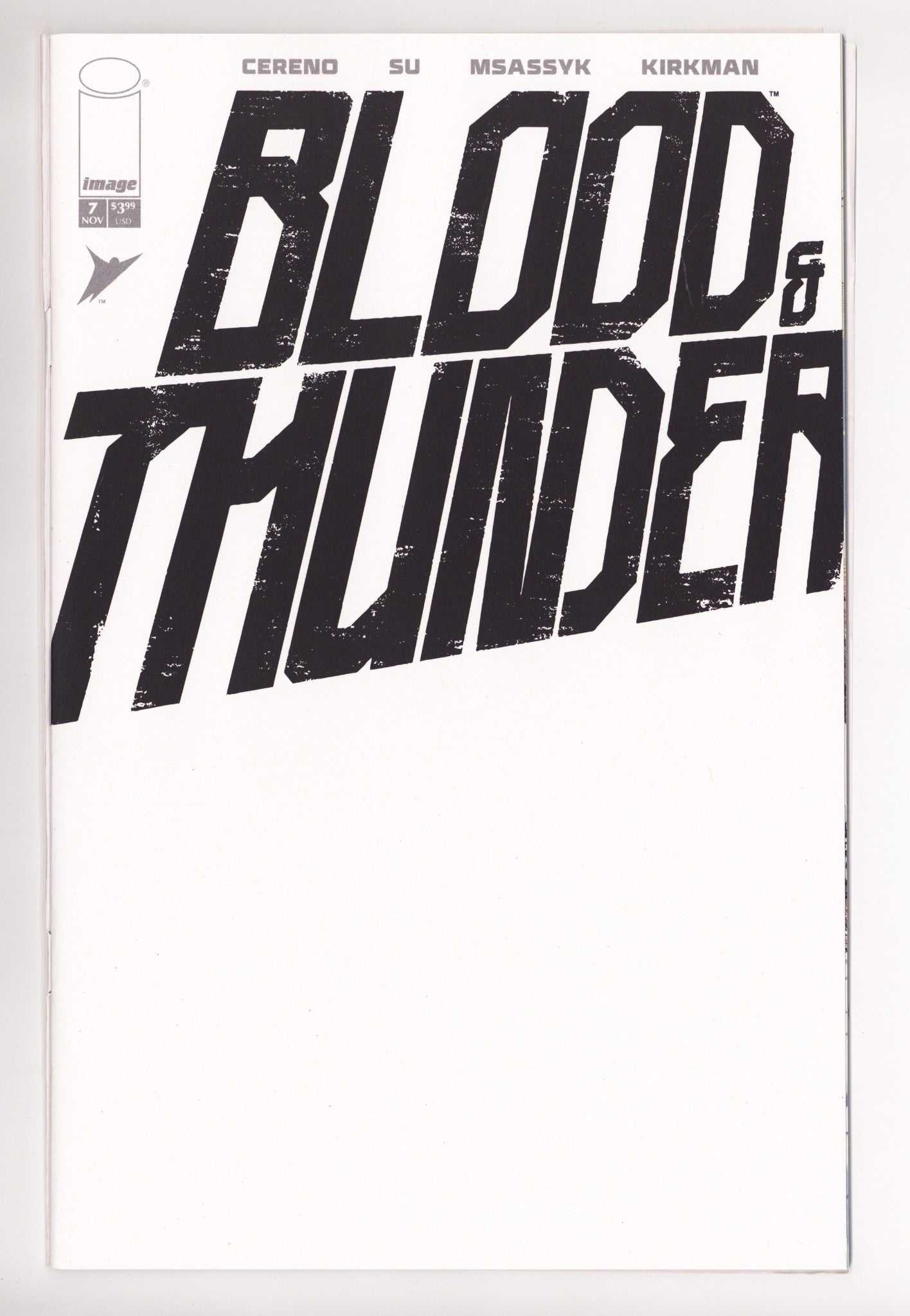 Blood & Thunder 7 Blank Variant (2025)