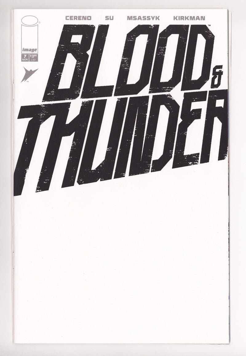 Blood & Thunder 7 Blank Variant (2025)
