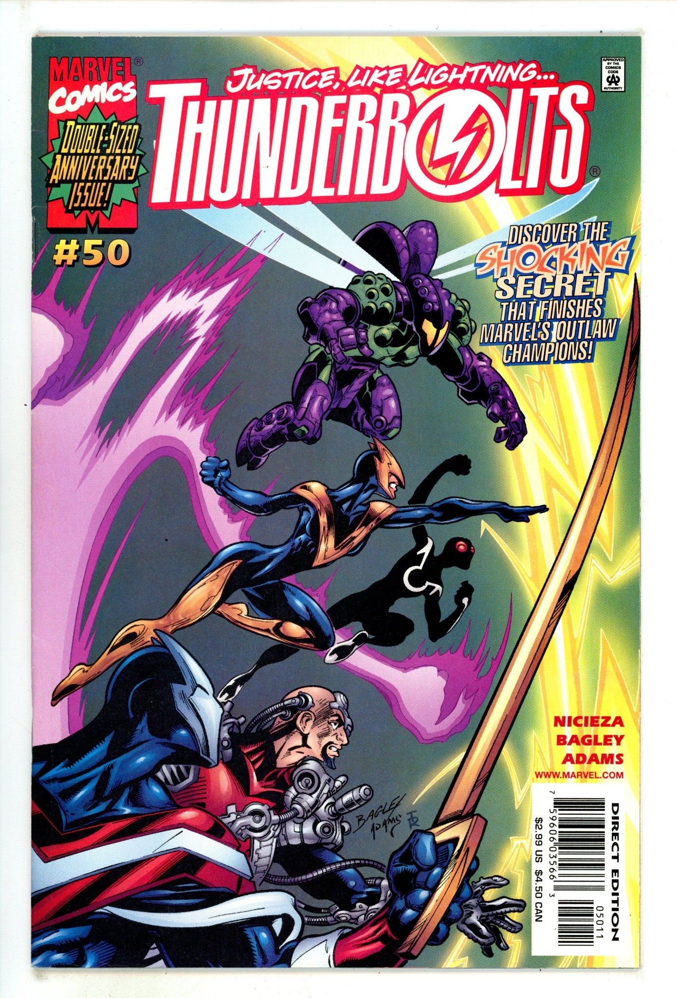 Thunderbolts Vol 1 50 High Grade (2001) 