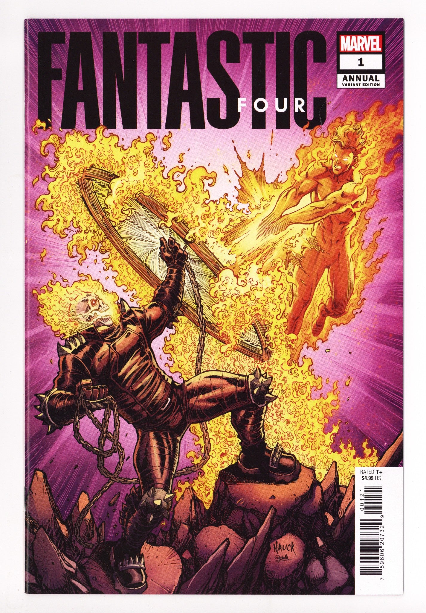 Fantastic Four Annual Vol 7 1 High Grade (2023) Nauck Variant 