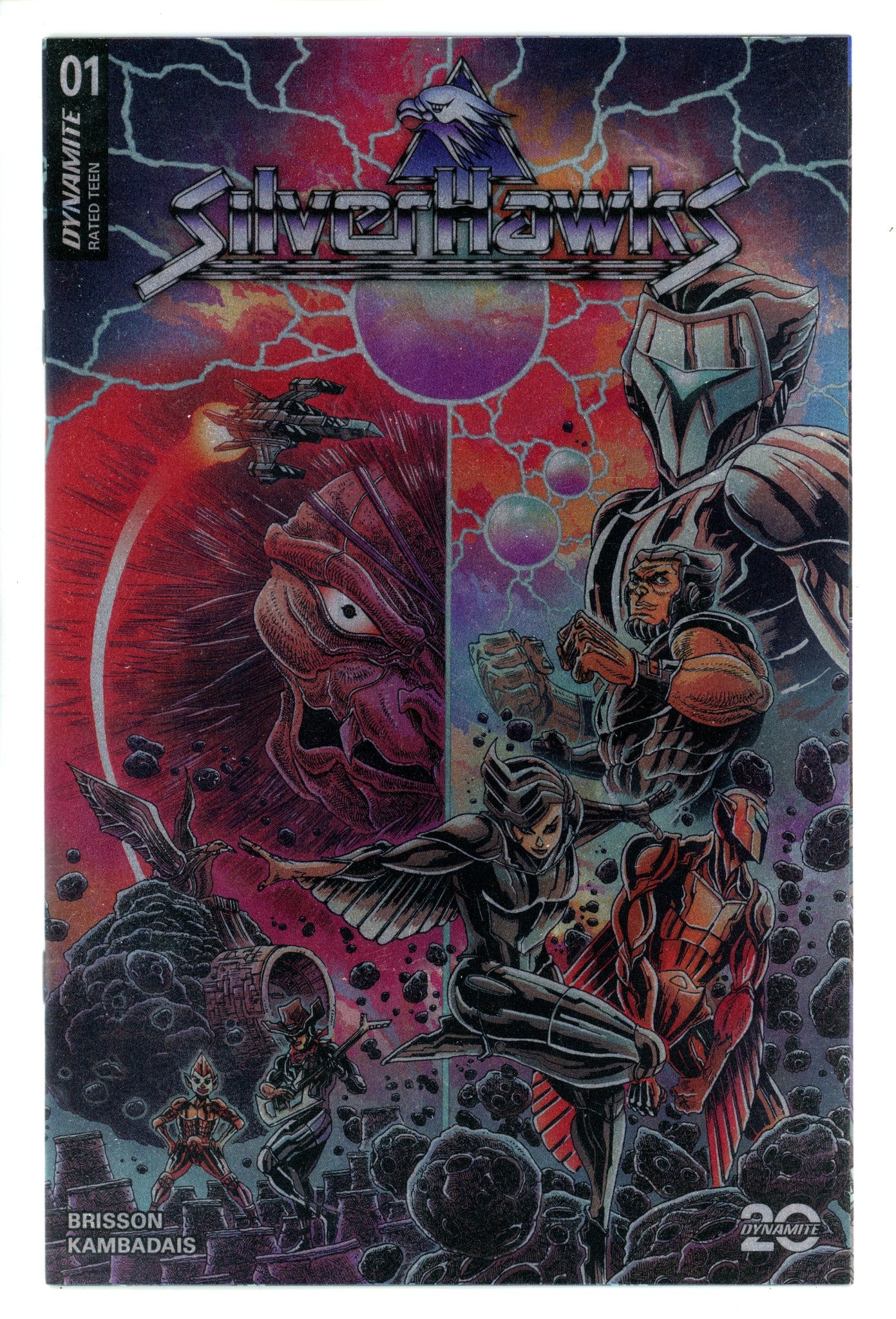 Silverhawks 1 Stokoe Foil Incentive Variant NM- (2025)