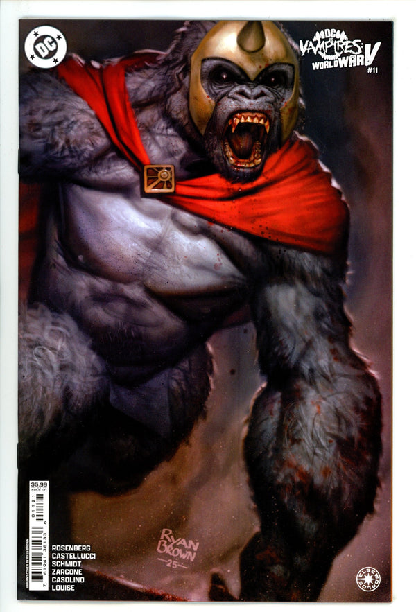 Dc Vs Vampires World War V 11 Brown Variant (2025)