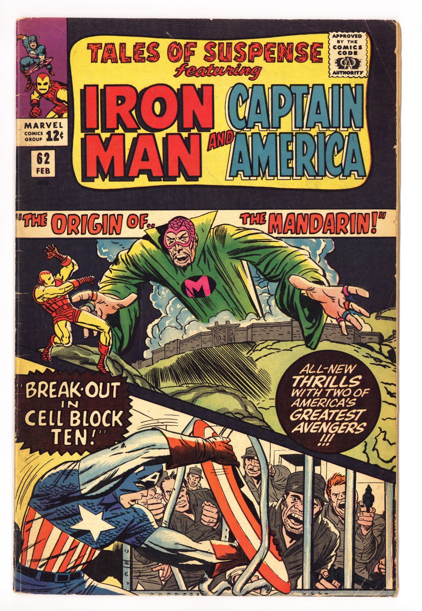 Tales of Suspense Vol 1 62 VG (4.0) (1965) 