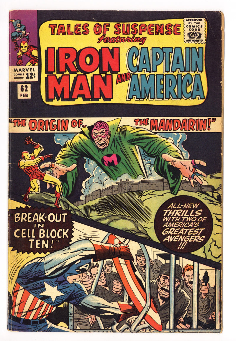 Tales of Suspense Vol 1 62 VG (4.0) (1965) 