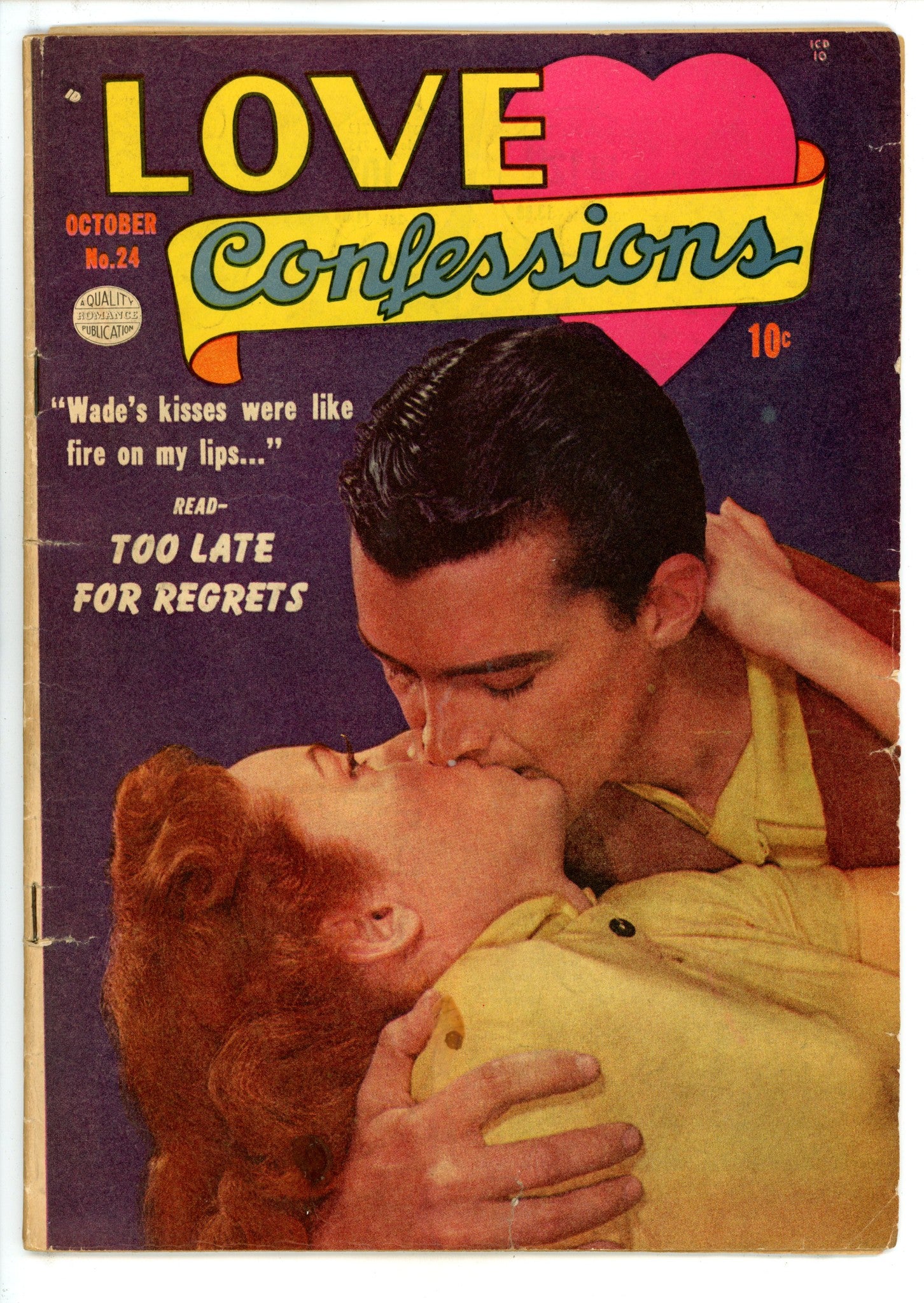 Love Confessions 24 VG- (3.5) (1952) 
