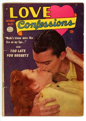 Love Confessions 24 VG- (3.5) (1952) 
