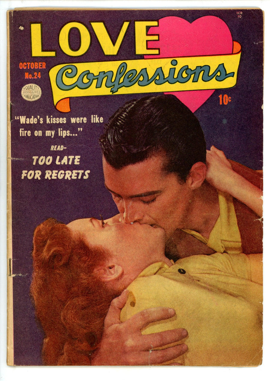 Love Confessions 24 VG- (3.5) (1952) 