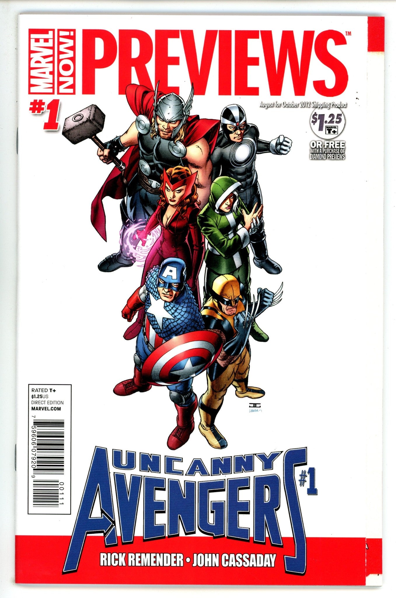 Marvel Previews Vol 2 1 High Grade (2012) 