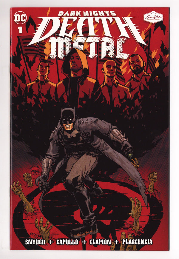 Dark Nights: Death Metal   1  NM (9.4) Loma Vista Edition, With Record  (2020)