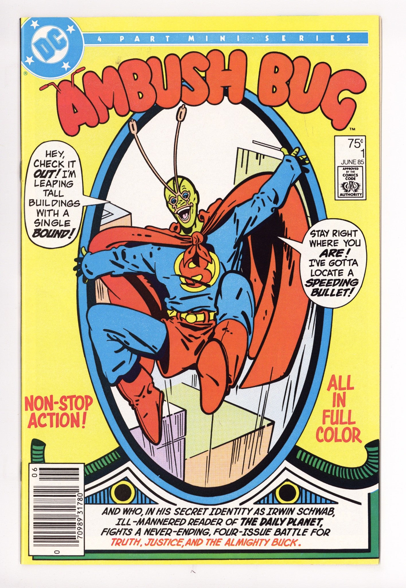 Ambush Bug   1  High Grade   (1985)     Newsstand  