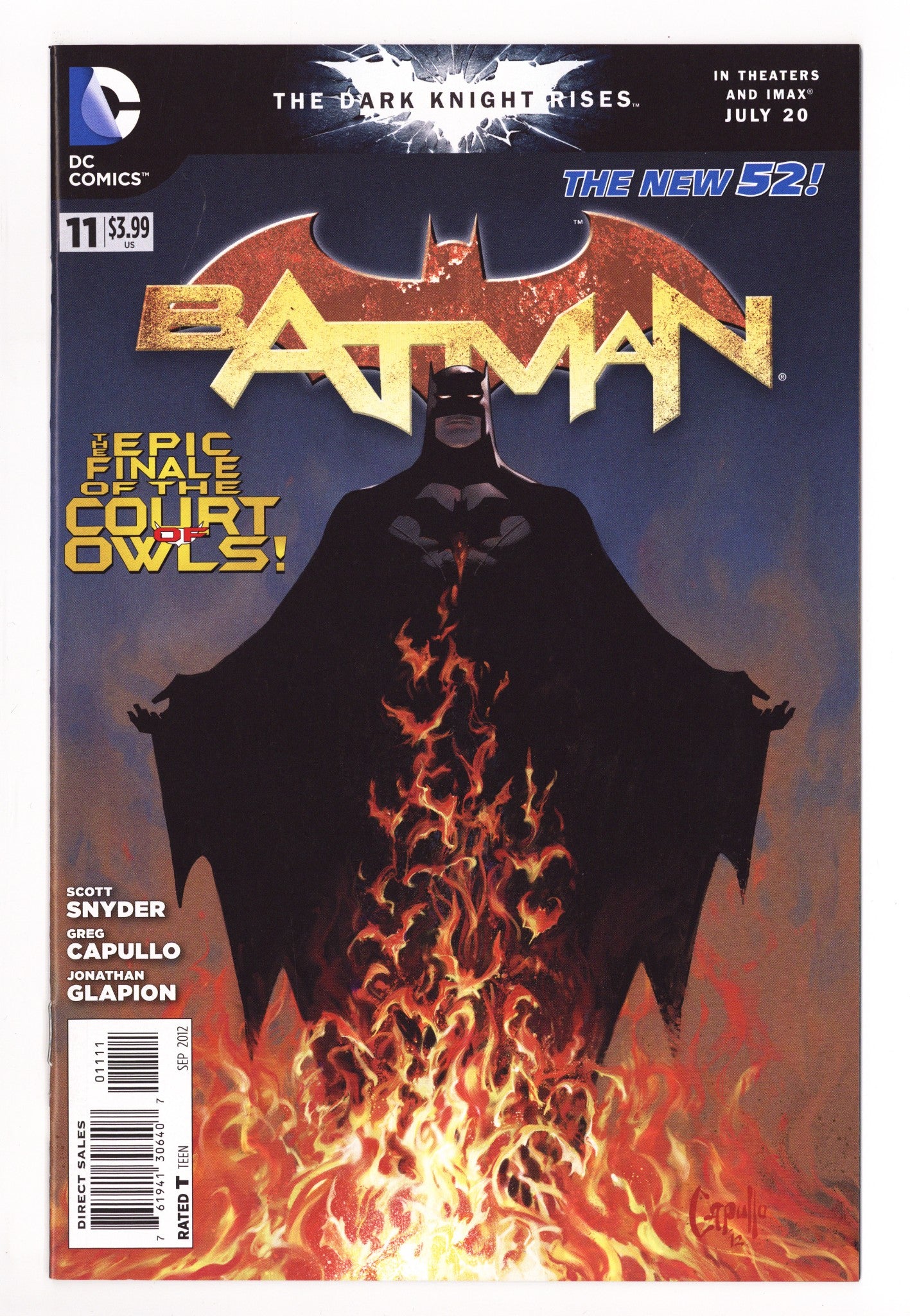Batman Vol 2 11 High Grade (2012) 