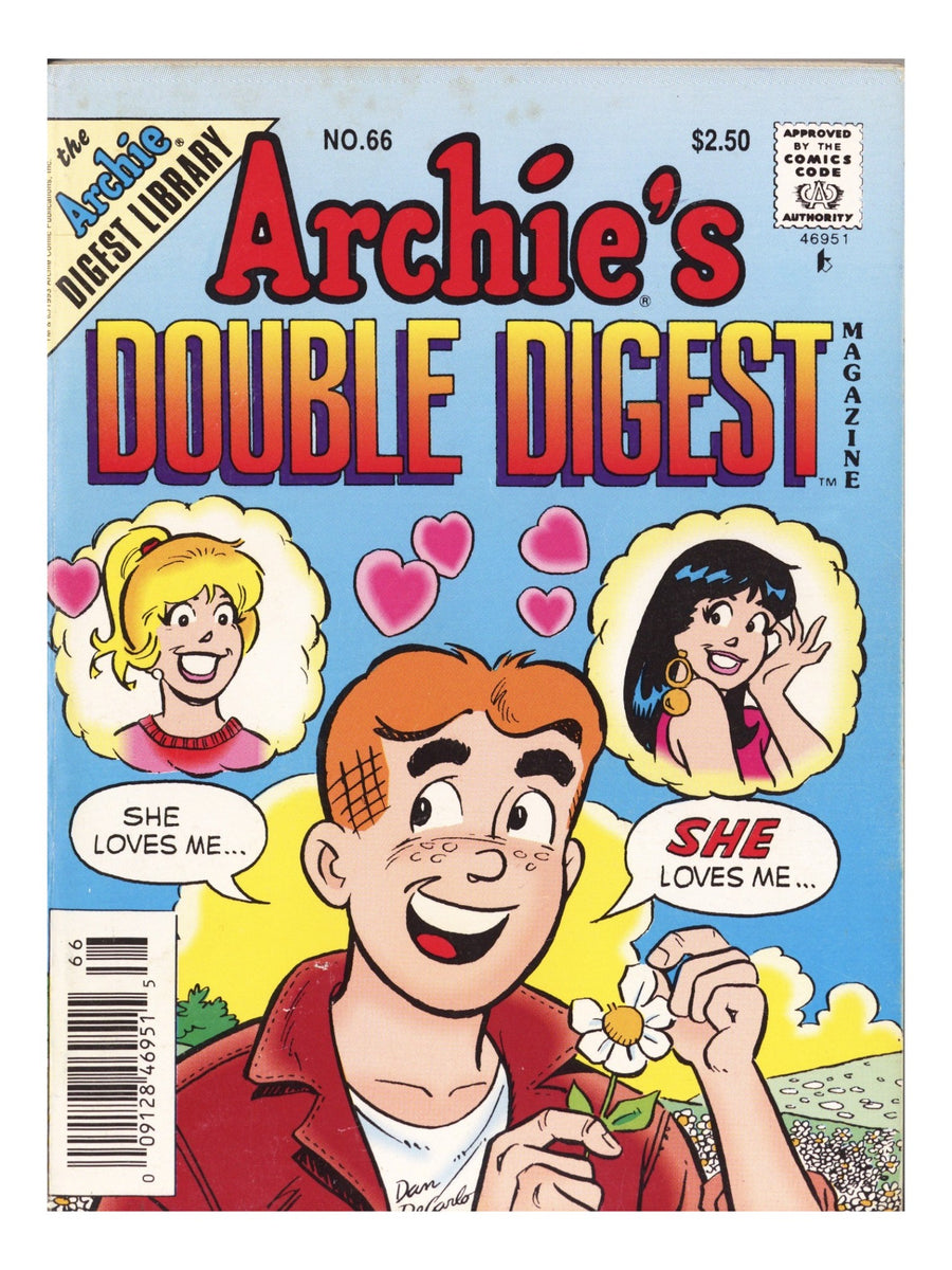 Archie's Double Digest Magazine 66 Mid Grade (1993) Newsstand 