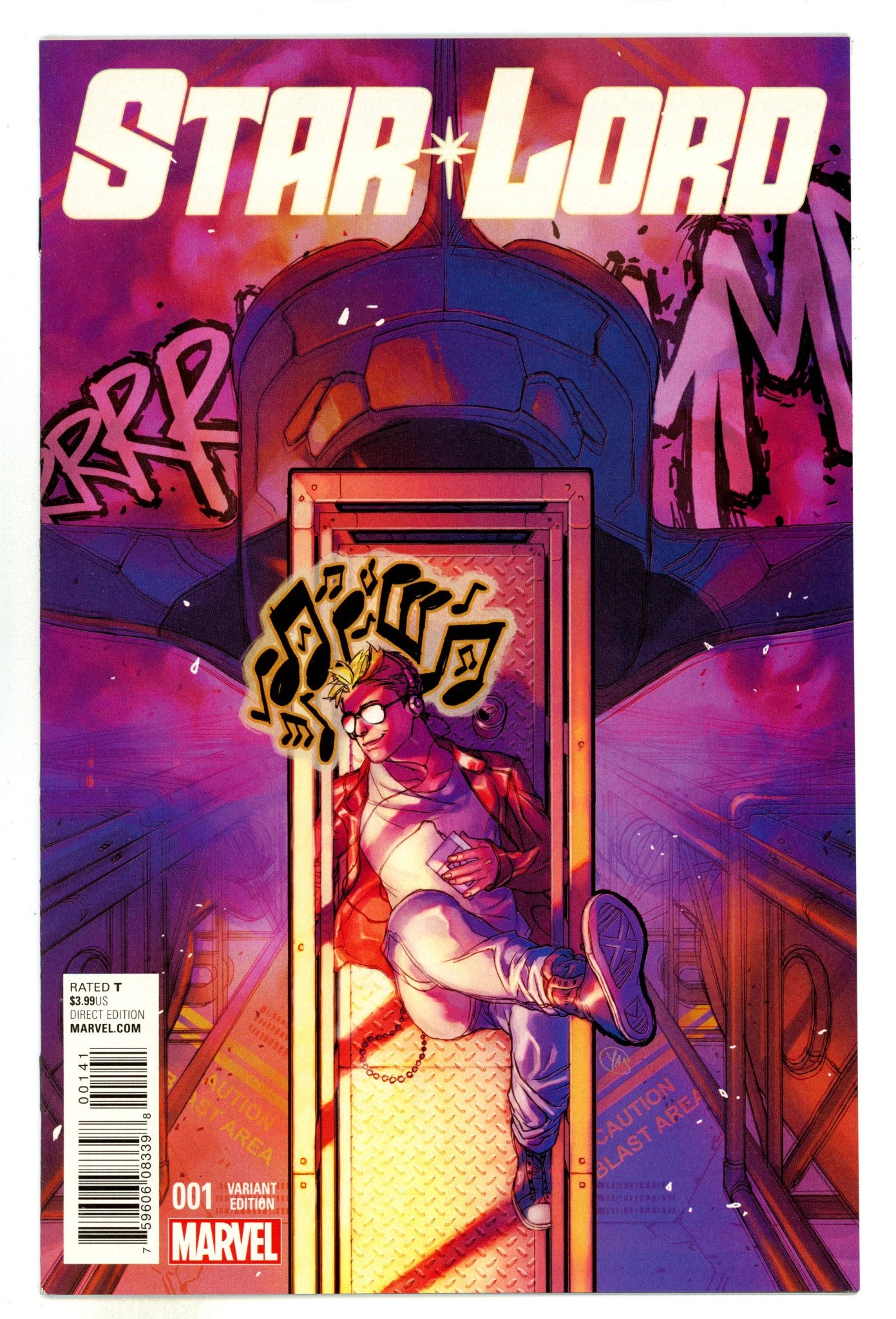 Star-Lord Vol 2 1 High Grade (2016) Putri Incentive Variant 