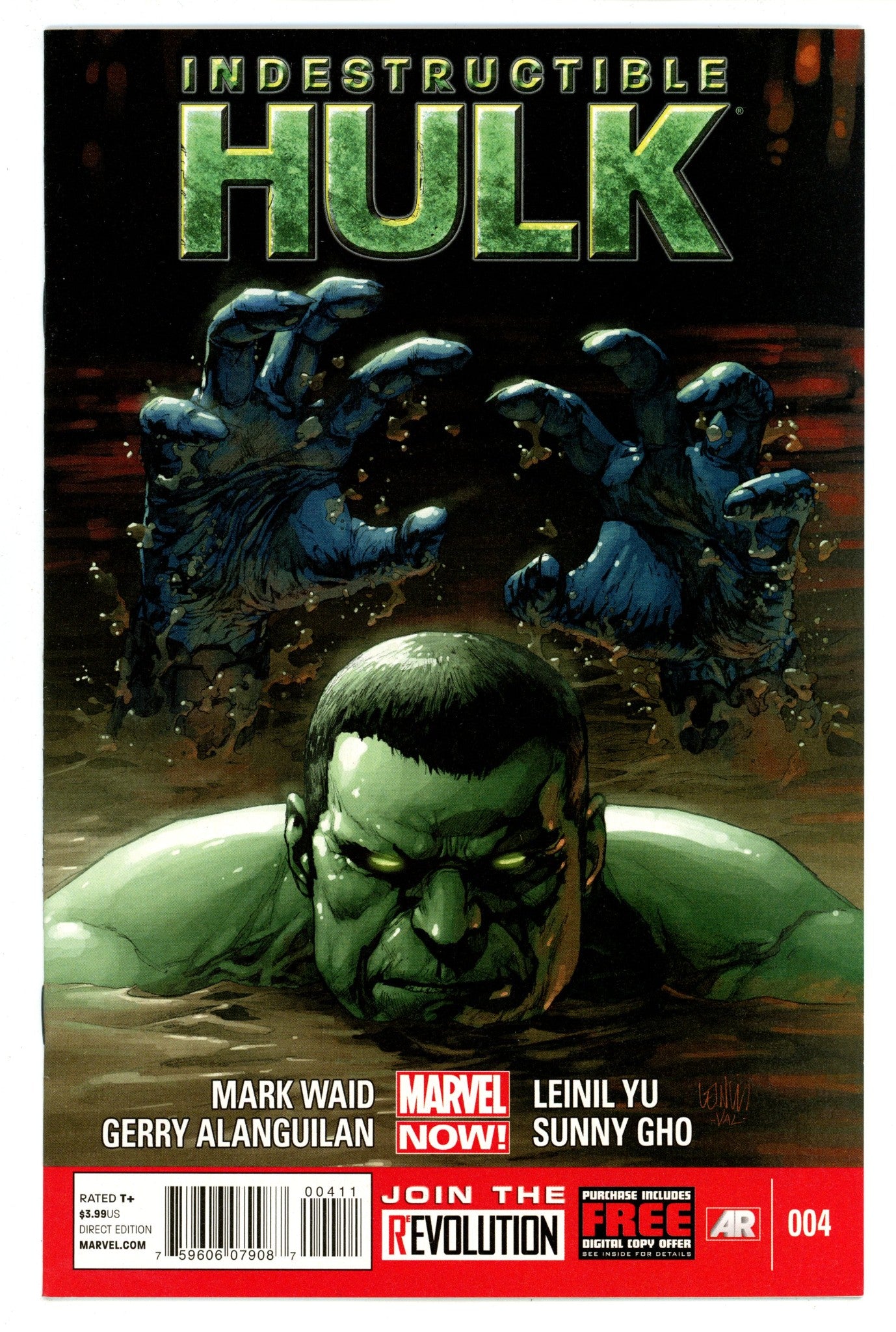 Indestructible Hulk 4 High Grade (2013) 